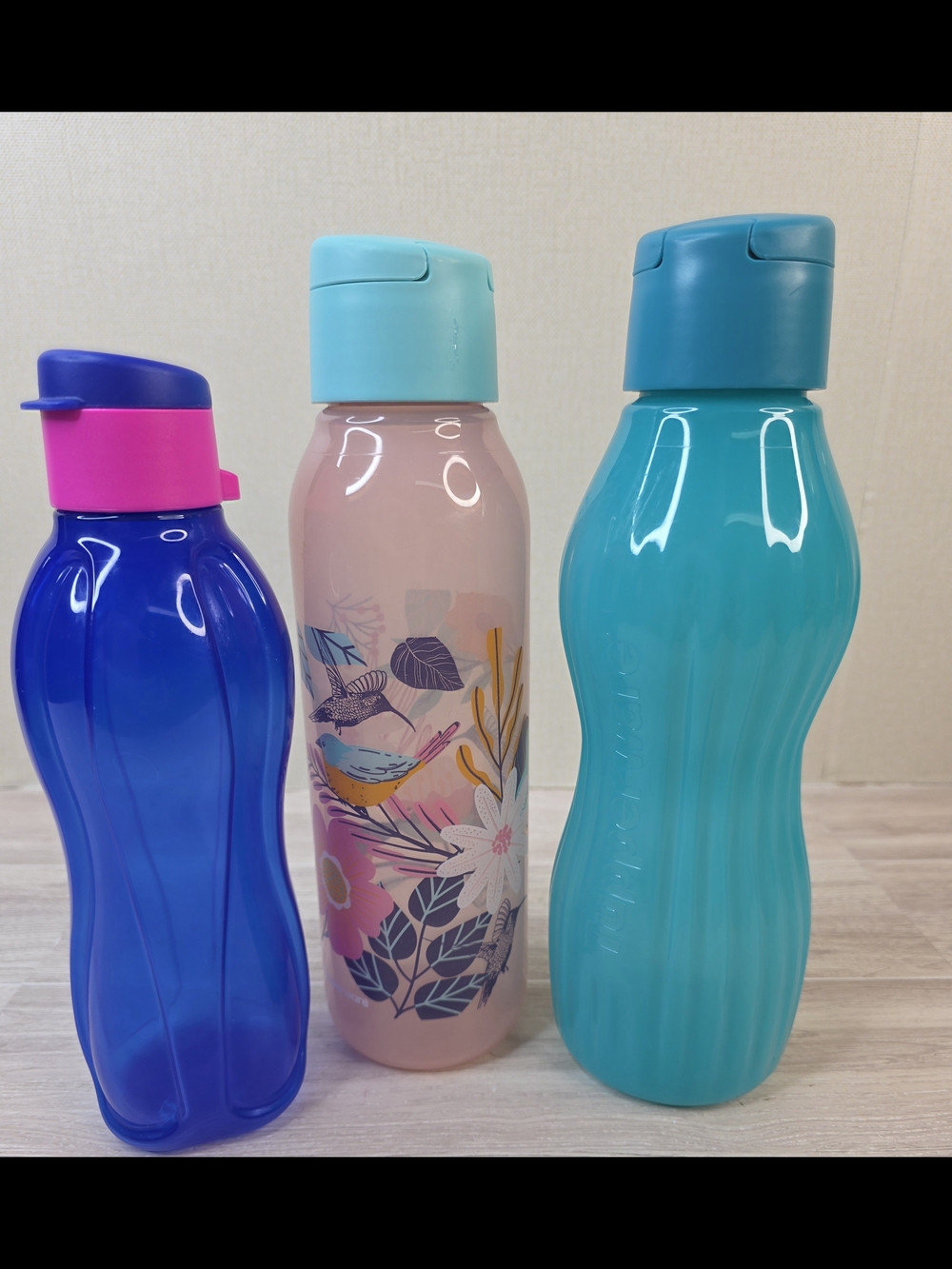 3 Tupperware Water Bottles